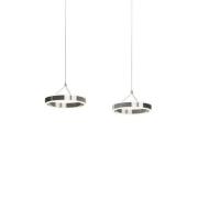 Lucande - Lyani Hanglamp L85 Chrome/White