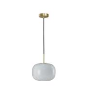 Antidark - Cuscino Hanglamp Medium Zwart/Opaal