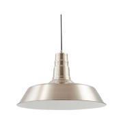 Lindby - Laylan Hanglamp Ø46 Nickel/Wit