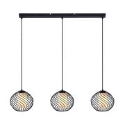 Lindby - Cedrice Hanglamp Black/White