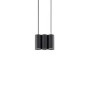 Lucande - Cesur 3 Hanglamp Black