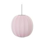 Made By Hand - Knit-Wit 60 Round Hanglamp Light Pink