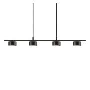 Nordlux - Clyde 4 LED Hanglamp Long Black