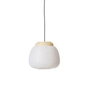 Made By Hand - Papier Single Hanglamp Ø40 Soft Yellow