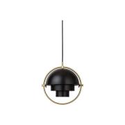 GUBI - Multi-Lite Hanglamp S Geelkoper/Zwart