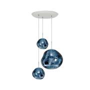 Tom Dixon - Melt Trio Round LED Hanglamp Smoke