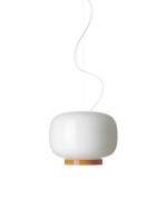 Foscarini - Chouchin 1 Reverse Hanglamp Wit/Oranje