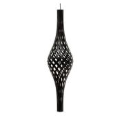 David Trubridge ltd - Nikau Hanglamp Zwart 2 Kanten