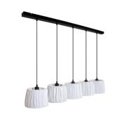 Envostar - Waltz 5 Hanglamp White/Black