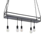 Lindby - Kirista 5 Hanglamp Black