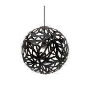 David Trubridge ltd - Floral Hanglamp Ø60 Zwart