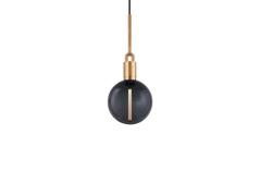 Buster+Punch - Forked Globe Hanglamp Dim. Medium Smoked/Brass