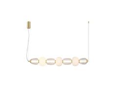 Loom Design - Pearl 7 Hanglamp Amber/Gold