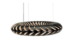 David Trubridge ltd - Maru Hanglamp Ø140 Zwart 1 Kant