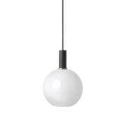 Ferm Living - Collect Hanglamp Opal Sphere Low Black