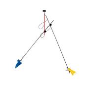 Astep - VV Cinquanta Hanglamp Mondrian/Blue and Yellow