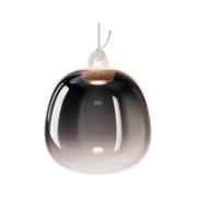 Lodes - Oblò Hanglamp Small 2700K Glossy Rook/Wit