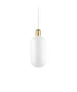 Normann Copenhagen - Amp Hanglamp Groot Wit/Geelkoper