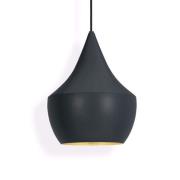 Tom Dixon - Beat Fat LED Hanglamp Matt Black/Brass