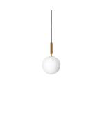 Nuura - Miira 1 Hanglamp Large Brass/Opal White