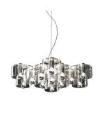 Oluce - Fiore Hanglamp Chroom Ø75