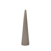 Uyuni Lighting - Kegel Kaars LED 6,8x30 cm Sandstone/Smooth Lighting