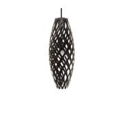 David Trubridge ltd - Hinaki Hanglamp H50 Zwart 2 Kanten