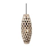 David Trubridge ltd - Hinaki Hanglamp H50 Zwart 1 Kant