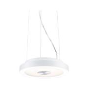 Paulmann - Volea LED Hanglamp Ø40 IP44 Dim. White/Silver