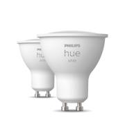 Philips Hue - Hue White 6W Bluetooth GU10 Lichtbron 2 pcs. Hue