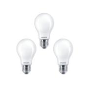 Philips - 3-pack Gloeilamp LED 8,5W Glas (1055lm) E27