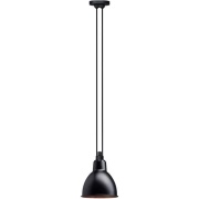 Lampe Gras - 322 L Hanglamp Round Black/Copper