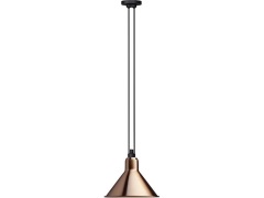Lampe Gras - 322 L Hanglamp Kegelvormig Koper