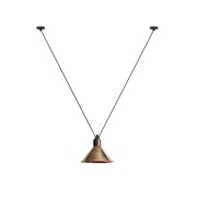 Lampe Gras - 323 L Hanglamp Conical Raw Copper