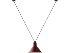 Lampe Gras - 323 XL Hanglamp Kegelvormig Rood