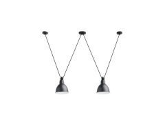 Lampe Gras - 324 XL Hanglamp Round Black
