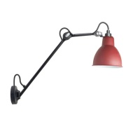 Lampe Gras - 122 Wandlamp Zwart/Rood