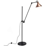 Lampe Gras - 215 VloerLamp Zwart/Koper/Wit