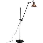 Lampe Gras - 215 VloerLamp Zwart/Raw Koper