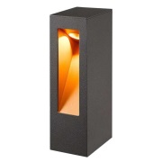 Lucande - Jenke Buiten Tuinlamp Graphite/Matt Gold