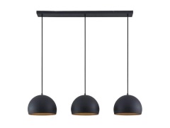 Lindby - Tarjei Hanglamp L120 Black/Gold