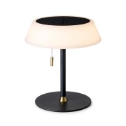 Halo Design - Solar Portable Taffellamp Zwart