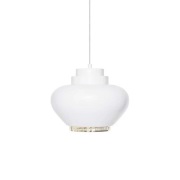 Artek - A333 Turnip Hanglamp White/Brass