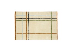 Hübsch - Fluffy Vloerkleed 120x180 Beige/Multicolor