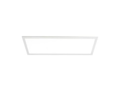 Lindby - Livel LED Plafondlamp CCT 80x30 White/Silver