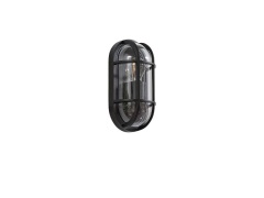 Lucande - Serine Buiten Wandlamp H27,1 Zwart