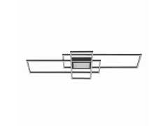 Lindby - Caitlin LED Plafondlamp Anthracite