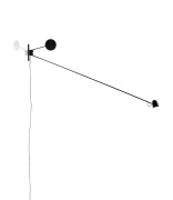Luceplan - Counterbalance Wandlamp Zwart
