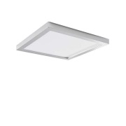 Arcchio - Solvie LED Plafondlamp Square Zilver/Wit