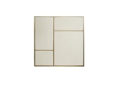 Please Wait to be Seated - Nouveau Pin Medium Brass/Canvas